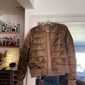 Lululemon reversible bomber jacket